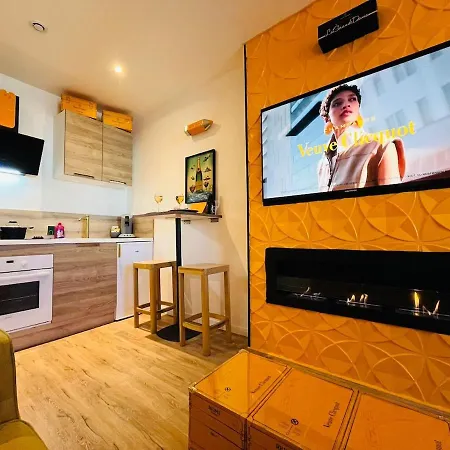 公寓 L'ecrin De Clicquot, Cosy Au Coeur D'epernay